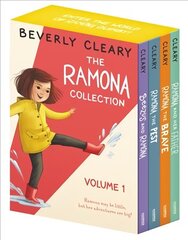 Ramona 4-Book Collection, Volume 1: Beezus and Ramona, Ramona and Her Father, Ramona the Brave, Ramona the Pest illustrated edition cena un informācija | Grāmatas pusaudžiem un jauniešiem | 220.lv