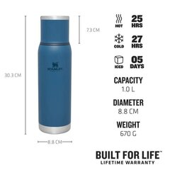 Stanley termoss The Adventure To-Go Bottle, 1000 ml cena un informācija | Termosi, termokrūzes | 220.lv