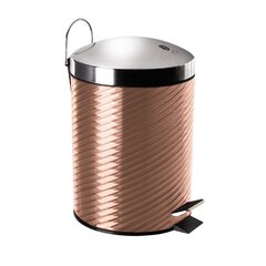 BerlingerHaus atkritumu tvertne Metallic Line Rosegold Edition, 12 l cena un informācija | Miskastes | 220.lv