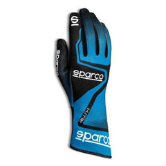 Men's Driving Gloves Sparco Rush 2020 Zils cena un informācija | Vīriešu cepures, šalles, cimdi | 220.lv