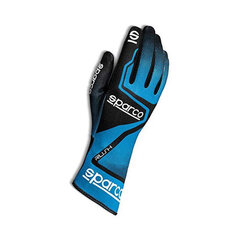 Men's Driving Gloves Sparco Rush 2020 Zils cena un informācija | Vīriešu cepures, šalles, cimdi | 220.lv