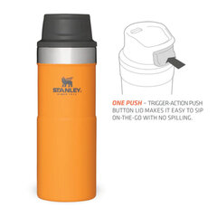 Termokrūze The Trigger-Action Travel Mug Classic 0,35L safrāndzeltenā krāsā cena un informācija | Termosi, termokrūzes | 220.lv