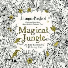 Magical Jungle: An Inky Expedition and Coloring Book for Adults цена и информация | Книги для подростков и молодежи | 220.lv