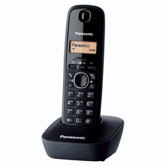 Panasonic KX-TG1611FRH, melns cena un informācija | Stacionārie telefoni | 220.lv