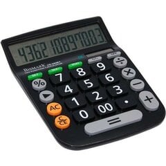 Kalkulators Bismark CD-2648T Melns cena un informācija | Kancelejas preces | 220.lv