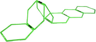 Тренажер для координации HMS SKR06, зеленый цена и информация | Координационные лестницы, мячи для развития реакции | 220.lv