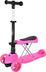 Трехколесный самокат Nils Extreme Fun HLB12 2in1, Pink цена и информация | Самокаты | 220.lv