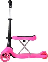 Трехколесный самокат Nils Extreme Fun HLB12 2in1, Pink цена и информация | Самокаты | 220.lv