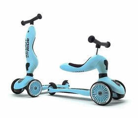 Skrejritenis - trīsritenis Scoot &amp; Ride 2in1, gaiši zils цена и информация | Самокаты | 220.lv