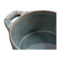 Staub Mini Cocotte Round 4 pcs. - 200 ml 40508-160-0 Antique Turquoise цена и информация | Кастрюли, скороварки | 220.lv