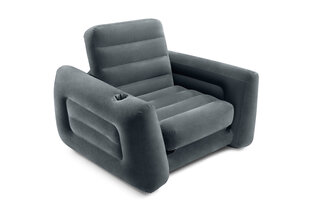 Надувное кресло-матрас-кровать Intex Pull-Out Chair 117 x 224 x 66 см. цена и информация | Надувные матрасы и мебель | 220.lv