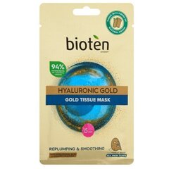 Pildoša tekstila maska ​​Hyaluronic Gold (Tissue Mask) 25 g cena un informācija | Sejas maskas, acu maskas | 220.lv