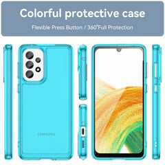 Newskin Clear Case Samsung A54 Gaiši zils cena un informācija | Telefonu vāciņi, maciņi | 220.lv