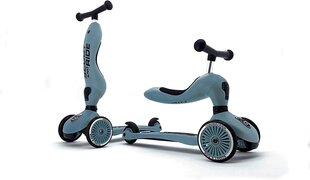 Skrejritenis - trīsritenis Scoot &amp; Ride 2in1, zils цена и информация | Самокаты | 220.lv