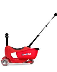 Детский самокат Micro Mini2go Deluxe Plus Red цена и информация | Самокаты | 220.lv