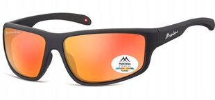 Polarizētas saulesbrilles Montana UV400 SP313D, melnas/oranžas cena un informācija | Sporta brilles | 220.lv