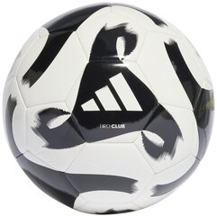 Futbola bumba Adidas Tiro Club Ball HT2430, melna/balta цена и информация | Футбольные мячи | 220.lv