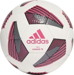 Futbola bumba adidas Tiro League TB FS0375, balta/rozā cena un informācija | Futbola bumbas | 220.lv