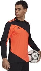 Vīriešu vārtsarga džemperis Adidas Squadra 21 Jersey GN5795, melns/oranžs cena un informācija | Futbola formas un citas preces | 220.lv