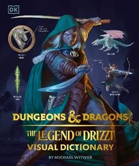 Dungeons &amp; Dragons The Legend of Drizzt Visual Dictionary цена и информация | Фантастика, фэнтези | 220.lv