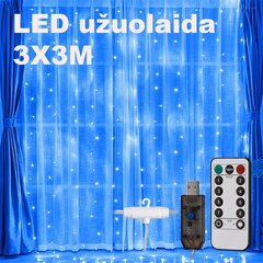 Aizkaru vītne Led usb, zils цена и информация | Гирлянды | 220.lv