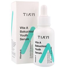 TIAM Vita A Bakuchiol jauniešu serums 40ml цена и информация | Сыворотки для лица, масла | 220.lv