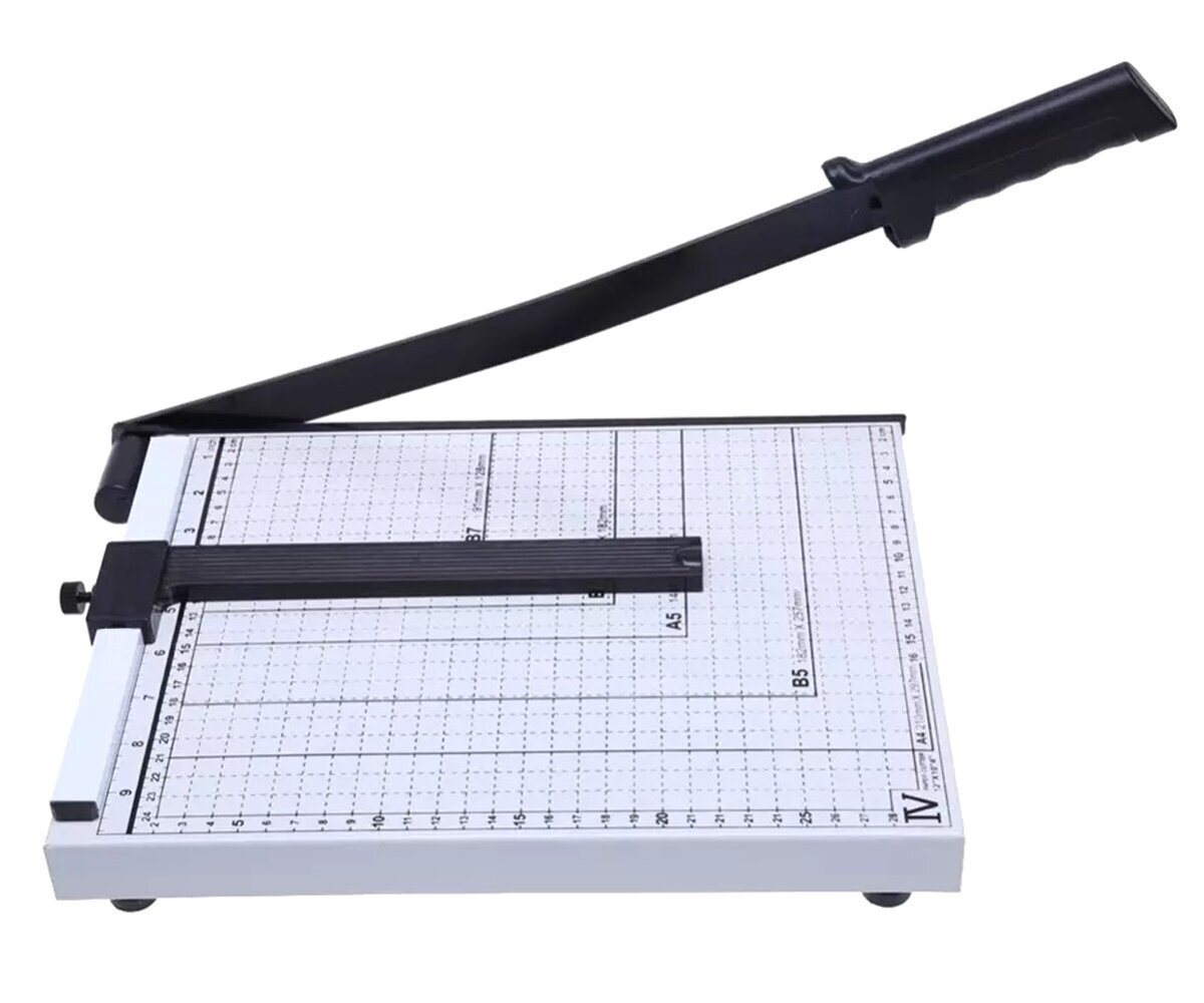 Papīra giljotīnas griezējs, trizanda cena un informācija | Kancelejas preces | 220.lv