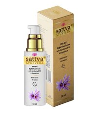 Pro Age nakts sejas krēms nobriedušai ādai, Sattva Ayurveda, 50ml cena un informācija | Sejas krēmi | 220.lv