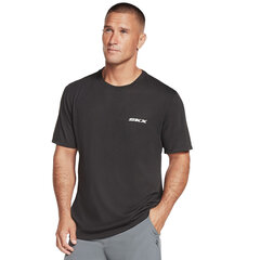 Skechers Dri-Release SKX Tee, Men's t-shirts, черный цена и информация | Мужские футболки | 220.lv