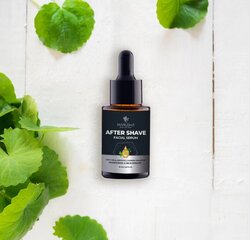 Bārdas eļļa un Pēcskūšanās sejas serums vīrietim ar Gotu Kola, 30g цена и информация | Сыворотки для лица, масла | 220.lv