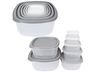 7x MEGA FOOD CONTAINER SET OF 7 PACKS цена и информация | Посуда, тарелки, обеденные сервизы | 220.lv