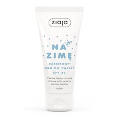 Aizsargājošs sejas krēms ziemai Ziaja SPF 30, 50ml cena un informācija | Sejas krēmi | 220.lv