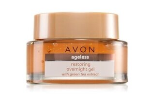 Nakts sejas krēms Avon Ageless Restoring Overnight Gel, 50ml cena un informācija | Sejas krēmi | 220.lv