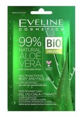 Ķermeņa un sejas želeja 99% Eveline Aloe Vera, 20 ml cena un informācija | Ķermeņa krēmi, losjoni | 220.lv