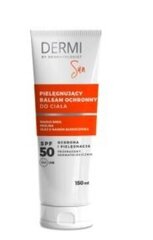 Aizsargājošs ķermeņa balzams Dermi Sun SPF 50, 150 ml cena un informācija | Sauļošanās krēmi | 220.lv