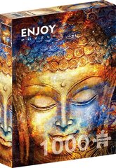 Puzzle Enjoy Puzzle Smiling Buddha, 1000 d. цена и информация | Пазлы | 220.lv