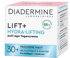 Mitrinošs sejas krēms Diadermine Lift Hydration Cream, 50ml cena un informācija | Sejas krēmi | 220.lv