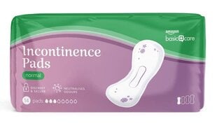 Higiēniskie ieliktnīši Amazon Basic Care, 14 gab. cena un informācija | Tamponi, higiēniskās paketes, ieliktnīši | 220.lv