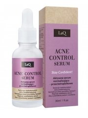 Serums sejai ar akni LaQ No3 Acne Control Serum, 30 ml cena un informācija | Serumi sejai, eļļas | 220.lv