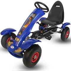Bērnu pedāļu velokarts Super-Toys ST-F618, zils cena un informācija | Rotaļlietas zēniem | 220.lv
