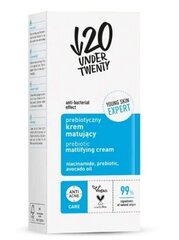 Dekoratīvās kosmētikas krēmi Under Twenty Prebiotic Mattifying, 50 ml cena un informācija | Sejas krēmi | 220.lv