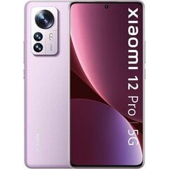 Xiaomi 12 Pro 12/256GB Dual SIM Purple MZB0ADNEU цена и информация | Мобильные телефоны | 220.lv