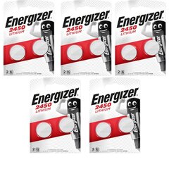 ENERGIZER baterija CR2450, LITHIUM, 10 gb cena un informācija | Baterijas | 220.lv