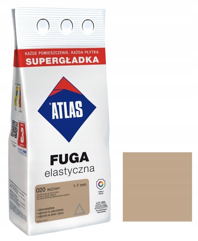 Elastīga java 1-7 mm 020 bēšs 2 kg cena un informācija | Piederumi krāsošanai | 220.lv