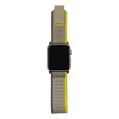 Trail Velcro strap for Apple Watch 42|44|45|49mm - black цена и информация | Аксессуары для смарт-часов и браслетов | 220.lv