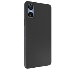 Cieta silikona (TPU) apvalks - melns (Xperia 10 VI) cena un informācija | Telefonu vāciņi, maciņi | 220.lv