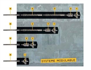 Urbšanas uzgalis ar centrēšanas urbi Diager ''Power Max''; 44 mm цена и информация | Механические инструменты | 220.lv