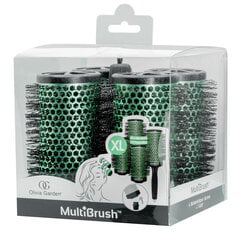 Olivia Garden MultiBrush Set 4 x 56 мм щетка для волос цена и информация | Расчески, щетки для волос, ножницы | 220.lv