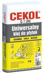 Universālā flīžu līme Q1 uni 5 kg cena un informācija | Līmes | 220.lv