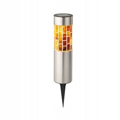 Dārza lampa ar saules bateriju 22 cm maisījums cena un informācija | Āra apgaismojums | 220.lv